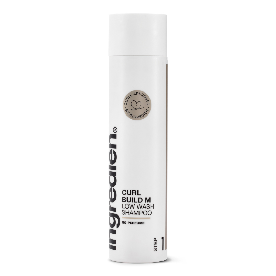 ingredien Curl Build M Low Wash Shampoo 1 ingredien Curl Build M Low Wash Shampoo 250 ml - Uden Parfume