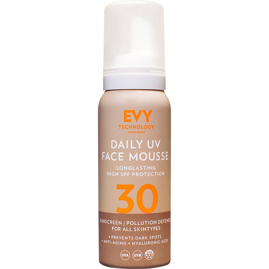 EVY Daily Face Mousse SPF30, 75 ml EVY Technology Solskydd Kropp