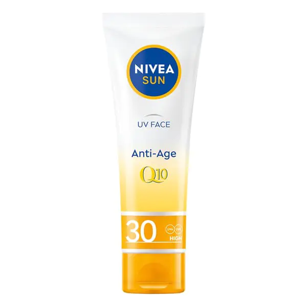 NIVEA SUN Solkräm Ansikte UV Face Anti Age Q10 Cream SPF 30 50 ml