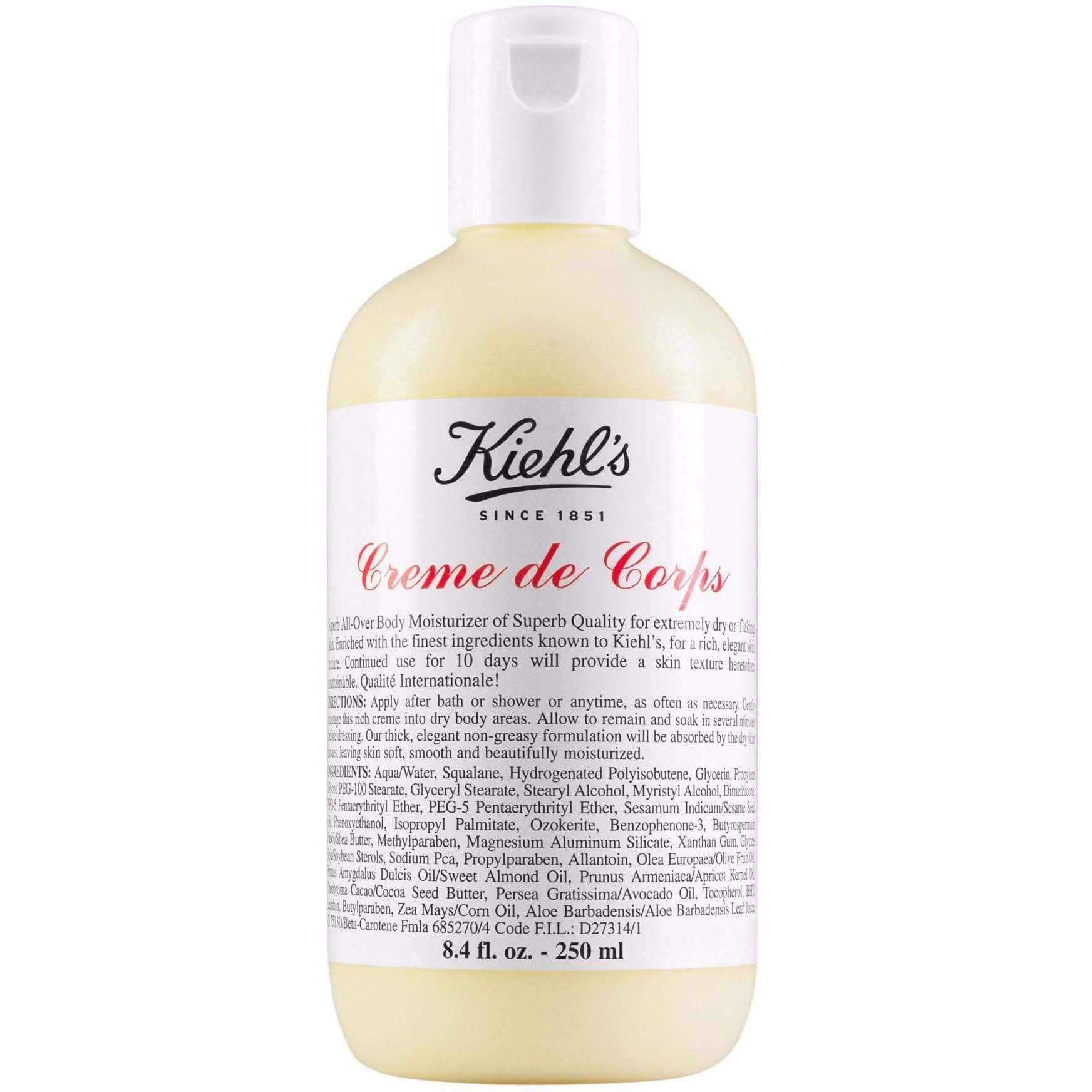 Kiehl's Creme de Corps Hydrating Body Moisturizer 1 Kiehl's Creme de Corps Hydrating Body Moisturizer 250 ml